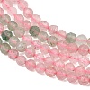 Gradient Color Natural Red and Green Strawberry Quartz Beads Strands GG-NH0007-D02-01-4