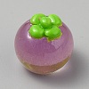 Fruit Transparent Resin Cabochons CRES-CJC0009-13C-1