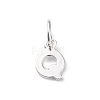 925 Sterling Silver Letter Charms LS-STER-C012-01S-Q-1