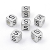 Plated Acrylic Beads X1-PB43C9308-S-1