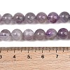Natural Amethyst Beads Strands G-M445-8MM-01C-9