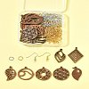 DIY Leaf Dangle Earring Making Kits DIY-FS0008-63B-8