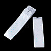 50Pcs Rectangle Glitter Holographic Plastic Yin-yang Zip Top Gift Bags OPP-TADJ0001-07A-3