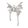 Alloy Rhinestone Pendants RB-CBA1599-01P-1