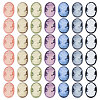 CHGCRAFT 42Pcs 7 Colors Rertro Lady Cameo Resin Cabochons RESI-CA0001-74-1