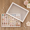 MDF Covered with Velvet Jewelry Grid Display Cases for Earrings Rings AJEW-WH0643-094B-4