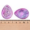 Natural Dragon Veins Agate Pendants GG-K002-01-2