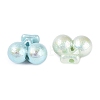 UV Plating Opaque Acrylic Beads OACR-N160-12-2