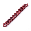 Handmade Acrylic Curb Chains AJEW-JB00679-03-2