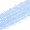 Baking Paint Glass Beads Strands DGLA-N007-01G-1