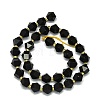 Natural Obsidian Beads Strands G-I376-A38-01-2