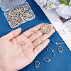 50Pcs 304 Stainless Steel Leverback Earring Findings STAS-BBC0011-11-3
