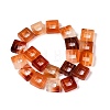 Natural Red Agate Beads Strands G-N342-102A-3