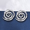 304 Stainless Steel Stud Earrings for Women EJEW-K306-15P-2