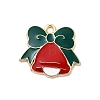 Christmas Alloy Enamel Pendants FIND-H055-17G-G01-1
