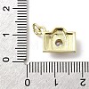 Brass Micro Pave Cubic Zirconia Pendants KK-Q098-36G-A01-3