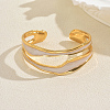 Vintage Stainless Steel Open Cuff Bangles for Women UA0791-1-1