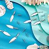 30Pcs 2 Style Iron Fishing Accessories FIND-FH0003-67A-2