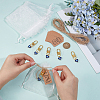 30Pcs Alloy Enamel Pendant Decorations HJEW-ME00136-3