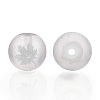 Autumn Theme Electroplate Transparent Glass Beads EGLA-S178-01-01G-2