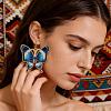Brass Dangle Earrings OU6810-1-1