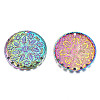 Rainbow Color Alloy Pendants PALLOY-N156-152-NR-3