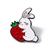 Easter Theme Rabbit Enamel Pin JEWB-E018-02EB-04-1