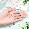 12Pcs 3 Styles Brass Open Jump Rings KK-TA0008-82P-6