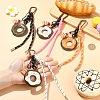 Nylon Pendant Decorations HJEW-YW00412-01-5