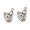 Brass Micro Pave Cubic Zirconia Pendants LS-ZIRC-P113-02P-1-1