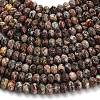 Natural Leopard Skin Jasper Beads Strands G-Z111-A23-4