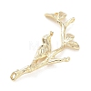 Brass Links Connector Charms KK-G601-06G-03-2
