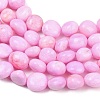 Dyed Natural White Jade Beads Strands GG-CBACF26-B01-01-3
