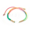 Nylon Cord Braided Bracelet Making MAK-E665-06N-1