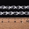 Transparent Glass Beads Strands GLAA-N071-01A-A01-4