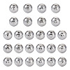 52Pcs 26 Style Electroplate Glass Alphabet Beads FIND-TA0001-99B-3