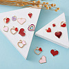 Kissitty Alloy Enamel Pendants PALLOY-KS0002-04-7