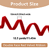 12.5 Yards Double Face Velvet Ribbon OCOR-DC0001-20A-2
