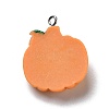 Halloween Opaque Resin Pendants RESI-B011-08-3