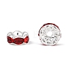 Brass Grade A Rhinestone Spacer Beads RSB030NF-08-3