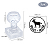 Plastic Stamps DIY-WH0350-092-4