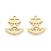 201 Stainless Steel Pendants STAS-T073-41G-1