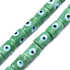 Handmade Evil Eye Lampwork Beads LAMP-N029-013F-1