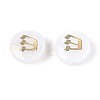 Natural Freshwater Shell Beads BSHE-ZX007-03F-4