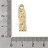 Mother's Day Brass Pendants KK-Z155-05G-02-3