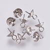 201 Stainless Steel Cup Peg Bails Pendants STAS-I088-M-02P-1