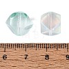 Electroplate Transparent Glass Beads EGLA-Q140-01-A07-3
