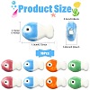 16Pcs Handmade Porcelain Ceramic Beads PORC-FS0001-68C-3