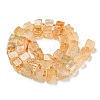 Natural Citrine Beads Beads Strands G-G053-B09-01C-3