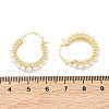 Brass Hoop Earrings EJEW-C181-10G-5